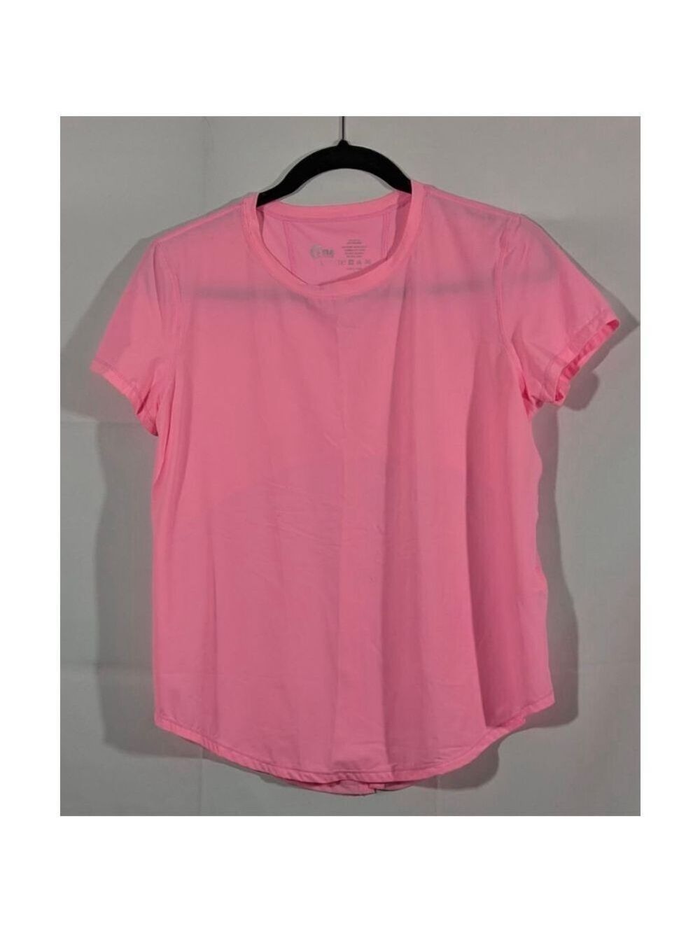 ZYIA Active Pink Short Sleeve Athletic Top Large
